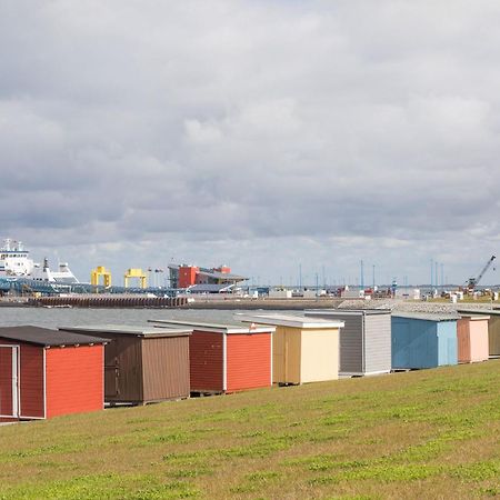 Direkt Am Deich - Ferienwohnung Amrum Im Gaestehaus Am Badedeich Dagebüll المظهر الخارجي الصورة