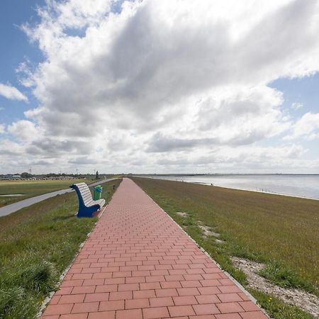 Direkt Am Deich - Ferienwohnung Amrum Im Gaestehaus Am Badedeich Dagebüll المظهر الخارجي الصورة