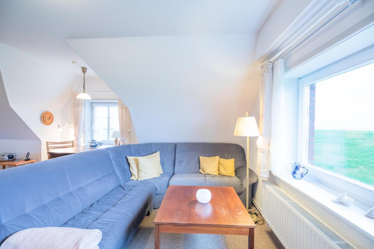 Direkt Am Deich - Ferienwohnung Amrum Im Gaestehaus Am Badedeich Dagebüll المظهر الخارجي الصورة